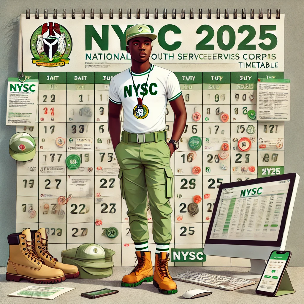 NYSC Calendar 2025