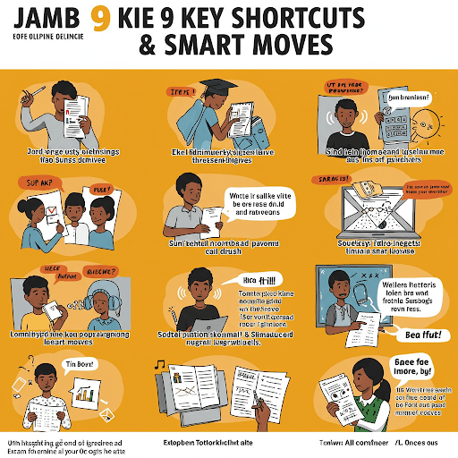 JAMB 9 Key Shortcuts & Smart Moves