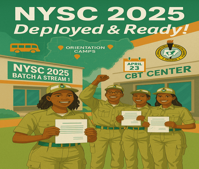 NYSC 2025 Batch A Stream 1 Deployment
