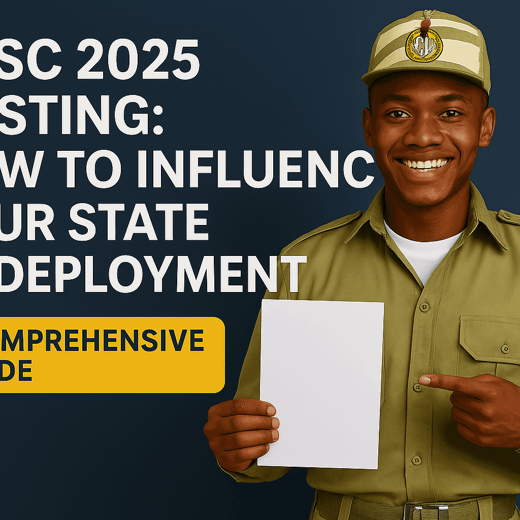 NYSC 2025 Posting