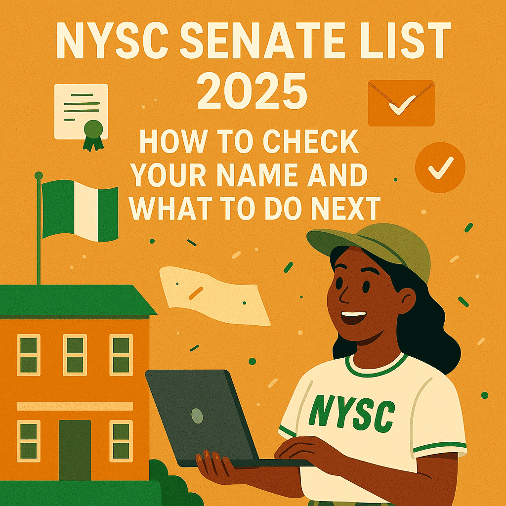 NYSC Senate List 2025