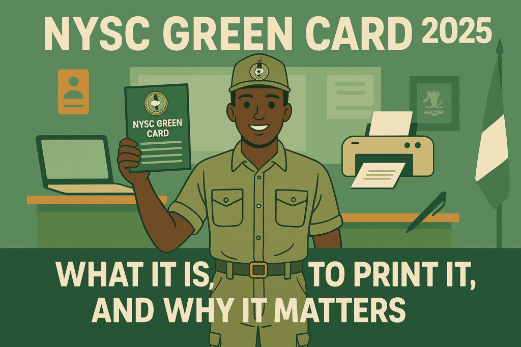NYSC Green Card