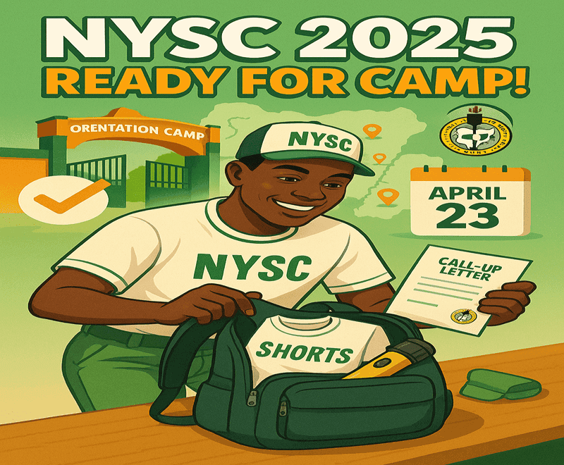 NYSC 2025 Batch A Stream 1 Camp Preparation