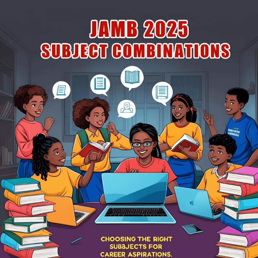 JAMB 2025 Subject Combinations: How to Choose the Right Ones for Your Course